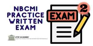 NBCMI Practice Written Exam #2